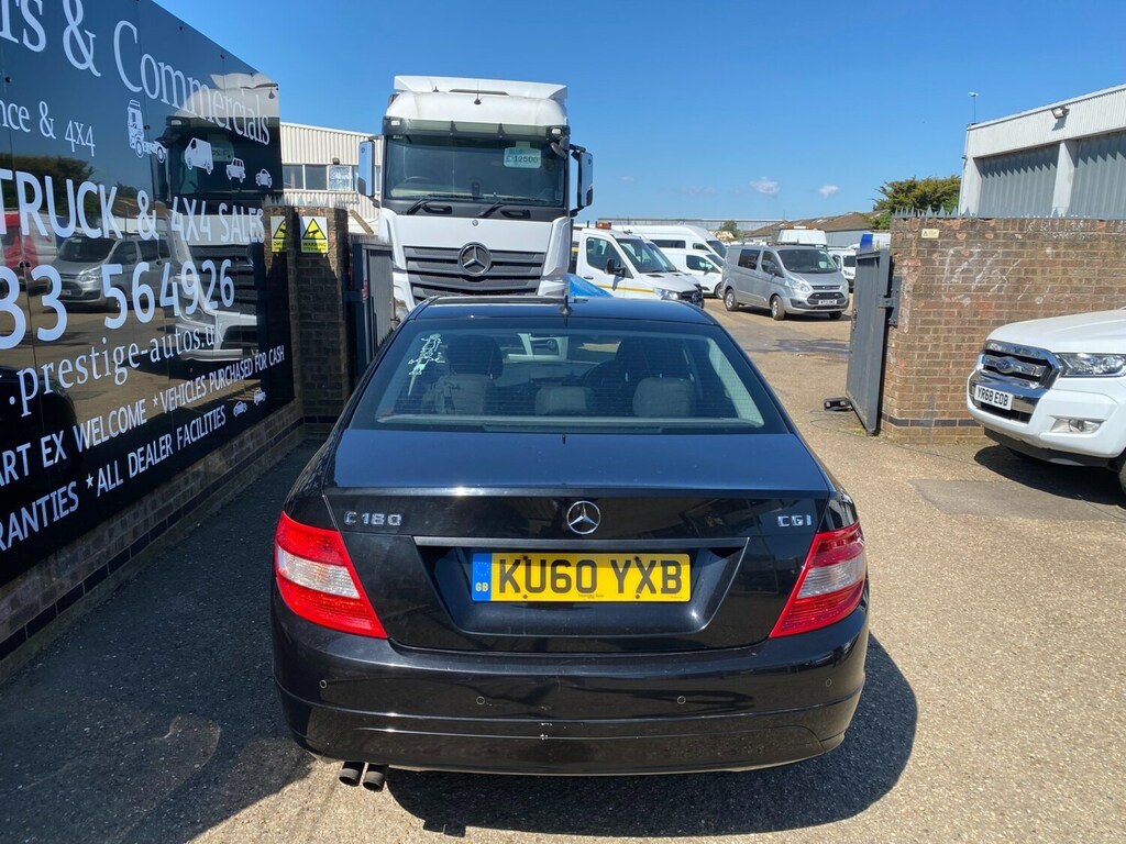 Mercedes-Benz C Class C180 Cgi Blueefficiency Se 95K Fsh Ulez KU60YXB Black #4