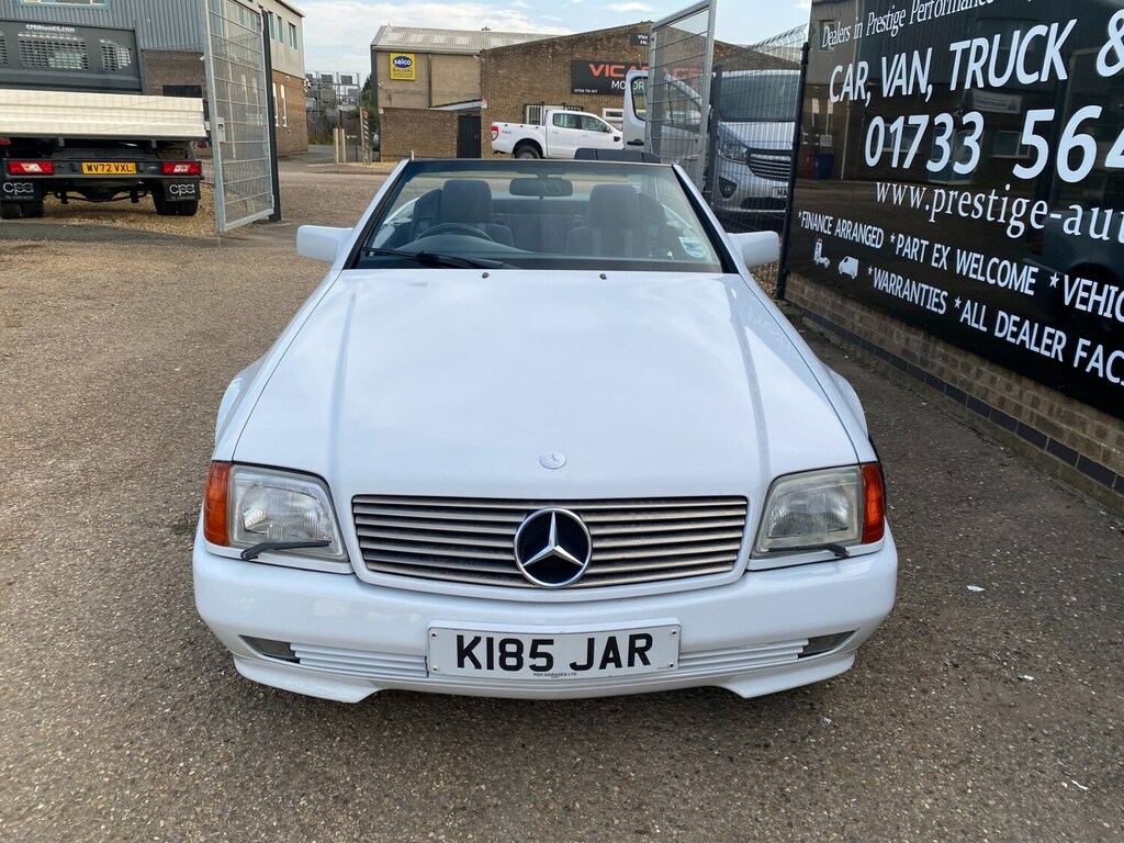Mercedes-Benz S Class 300 Sl 3.0 Convertible Cabriolet 147K Cl White #2