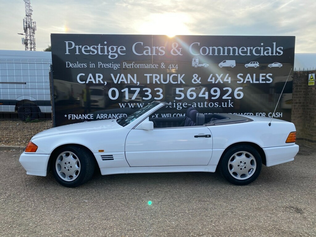 Mercedes-Benz S Class 300 Sl 3.0 Convertible Cabriolet 147K Cl White #6