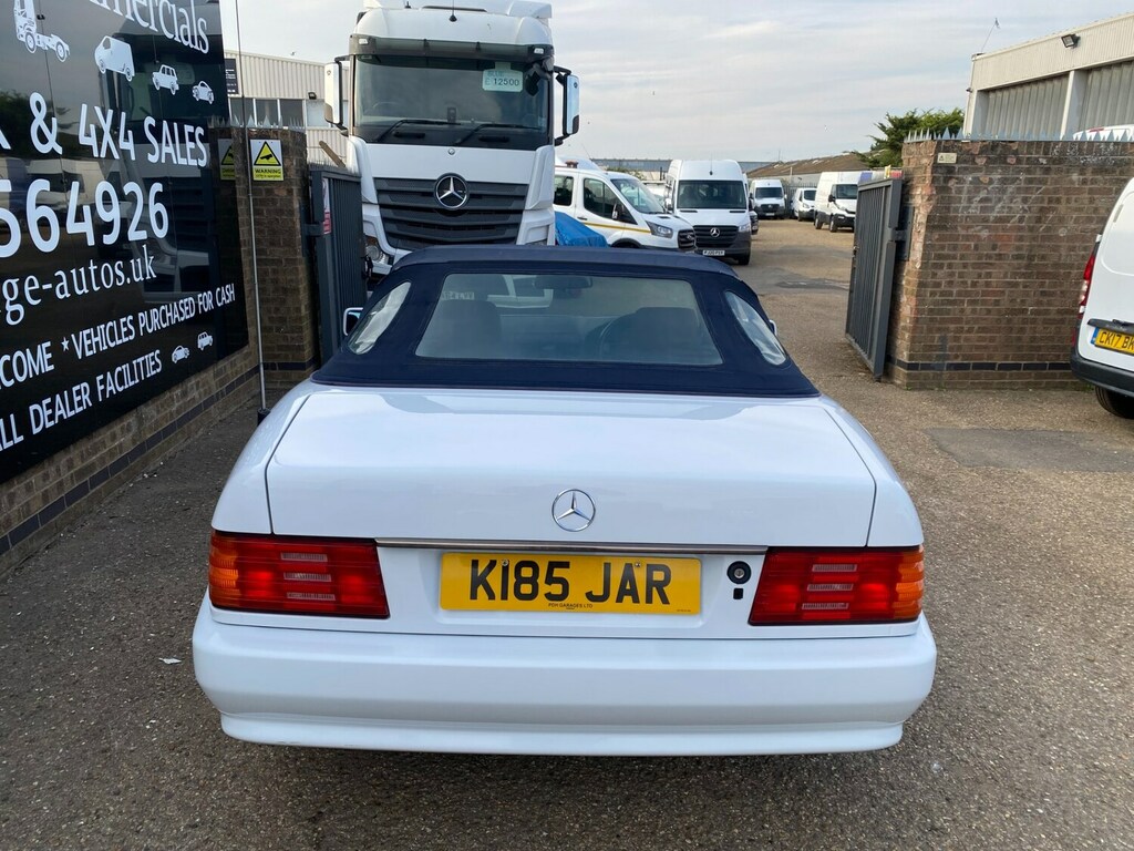 Mercedes-Benz S Class 300 Sl 3.0 Convertible Cabriolet 147K Cl White #5