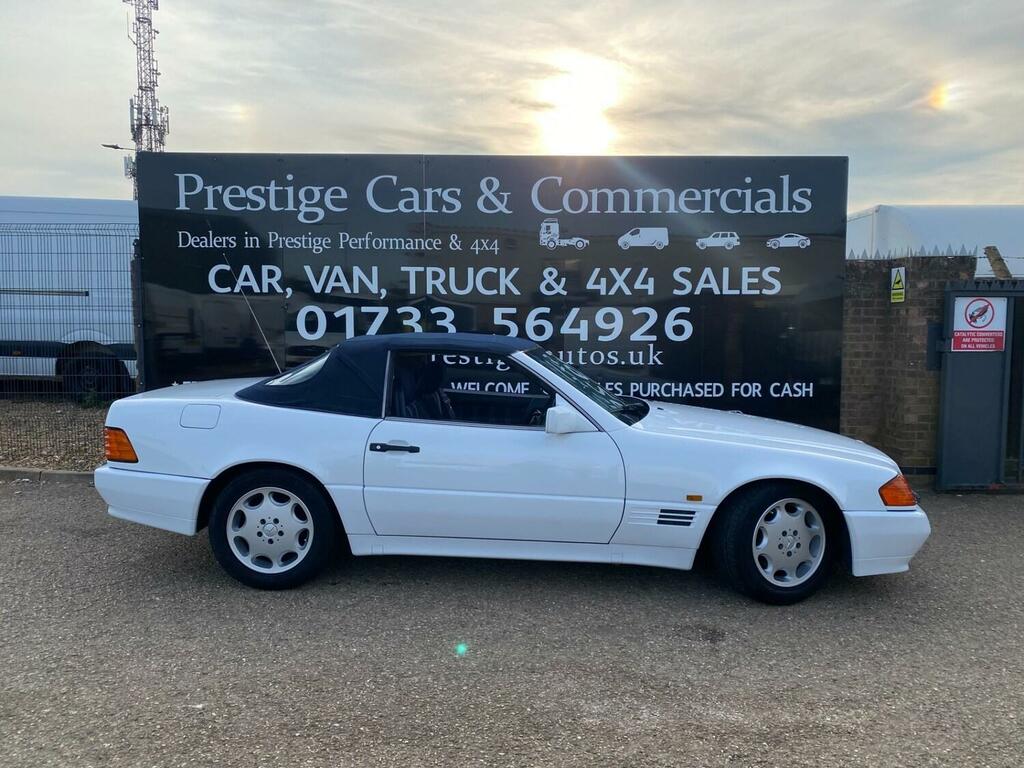 Mercedes-Benz S Class 300 Sl 3.0 Convertible Cabriolet 147K Cl White #3