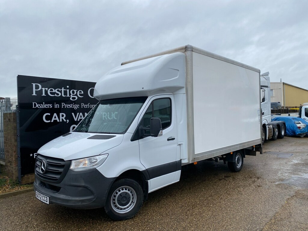 Mercedes-Benz Sprinter 315 Cdi 2.0 150 Progressive Luton Box Van Tail Lif GX72CCD White #4