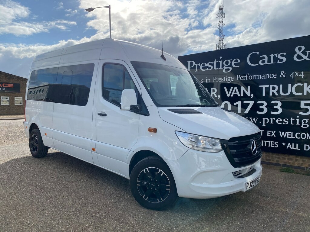 Mercedes-Benz Sprinter 314 Cdi 2.1 143 9G L2h2 Mww Hi Roof Wind White