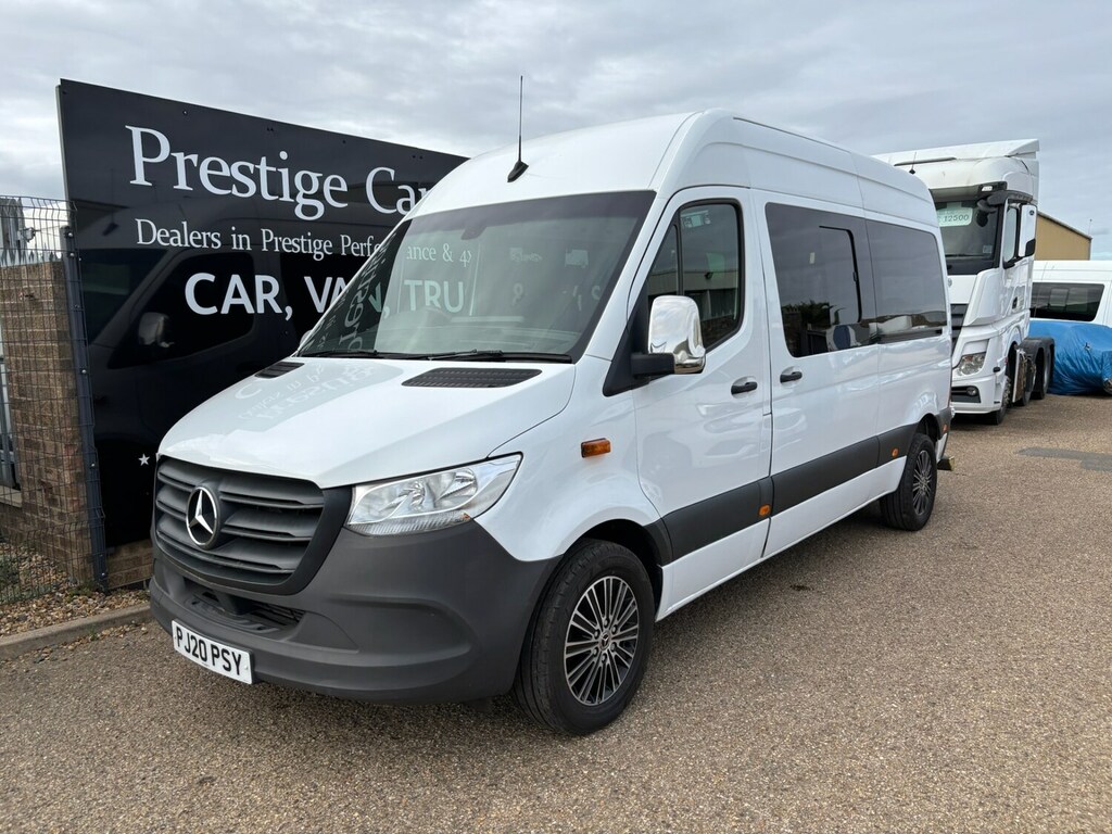 Mercedes-Benz Sprinter 314 Cdi 2.1 143 9G L2h2 Mww Hi Roof Wind White #6