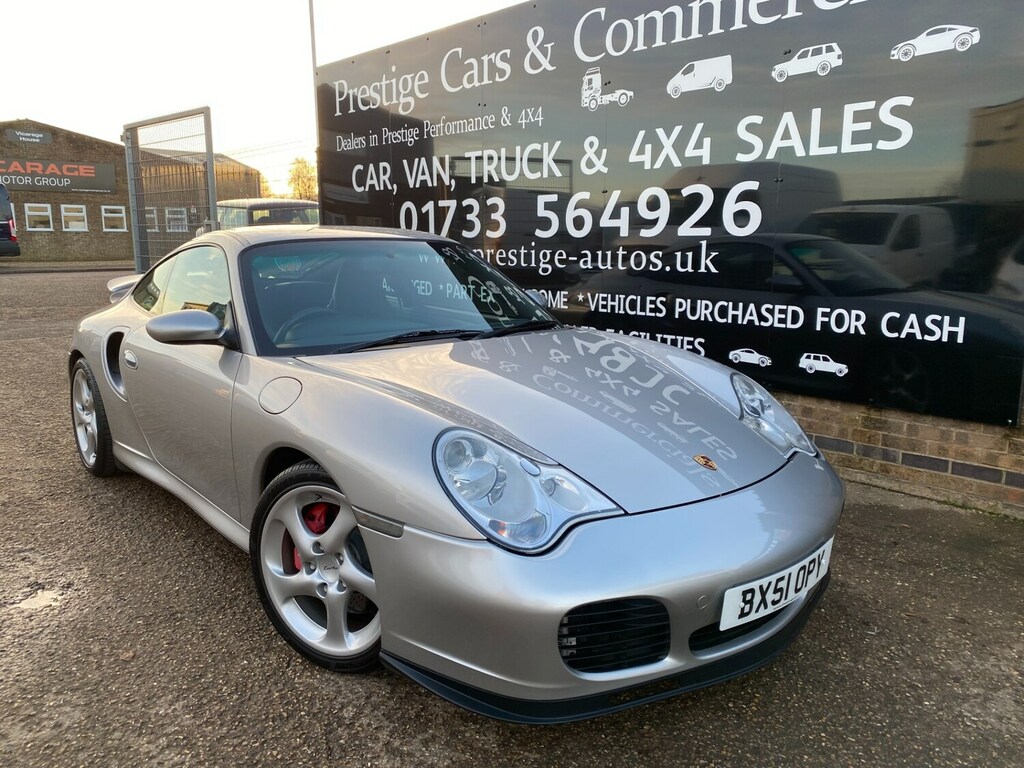 Porsche 911 996 Turbo Tiptronic S 32K Fpsh 17 Services Mega Hi Silver #3