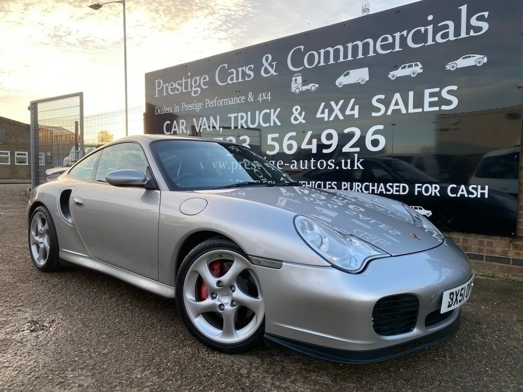 Porsche 911 996 Turbo Tiptronic S 32K Fpsh 17 Services Mega Hi Silver