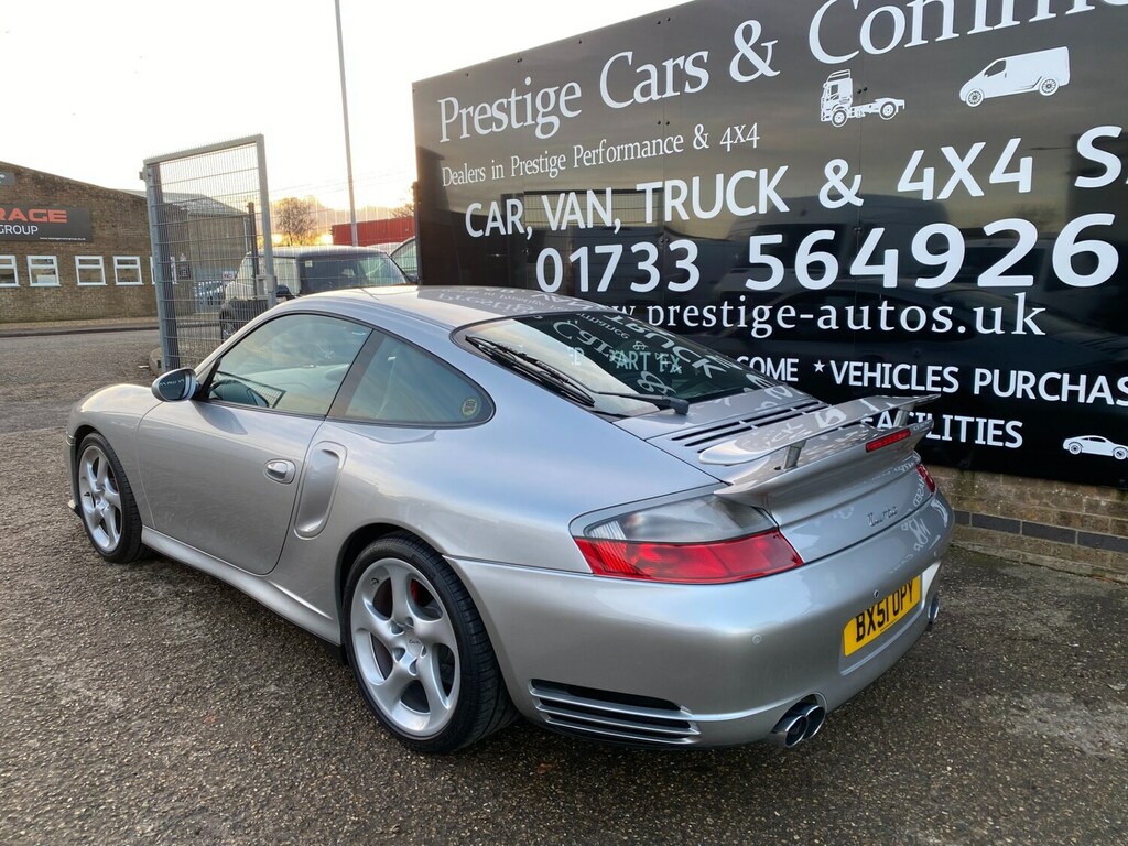Porsche 911 996 Turbo Tiptronic S 32K Fpsh 17 Services Mega Hi Silver #6