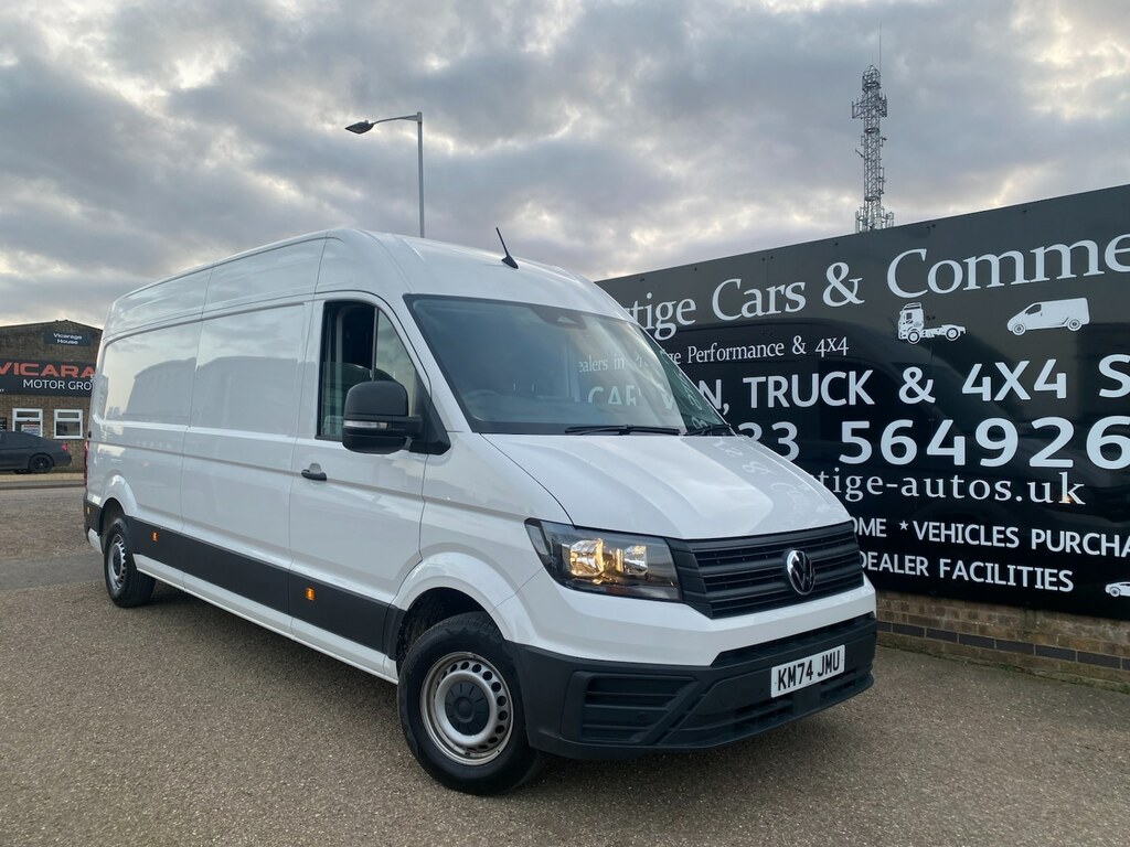 Volkswagen Crafter 2.0 Tdi 140Ps Commerce Plus Lwb L3h2 Panel Van 7K White