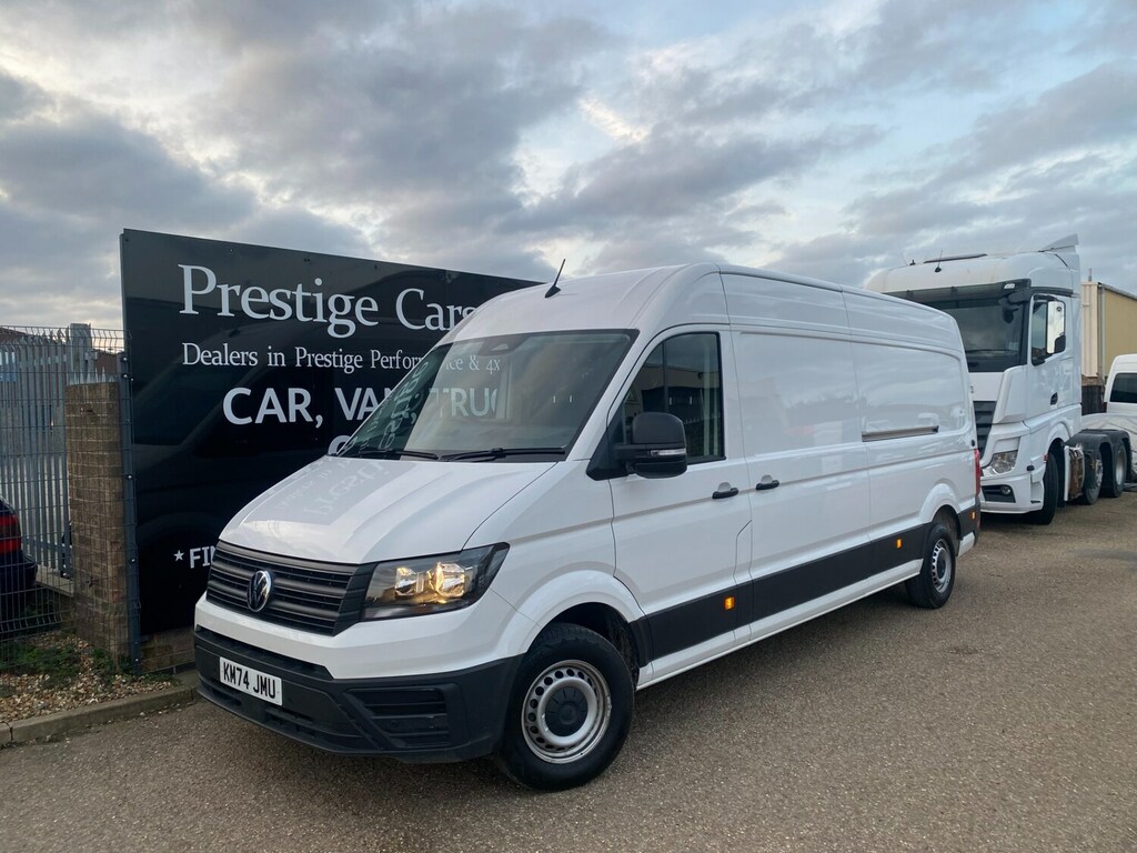 Volkswagen Crafter 2.0 Tdi 140Ps Commerce Plus Lwb L3h2 Panel Van 7K White #6