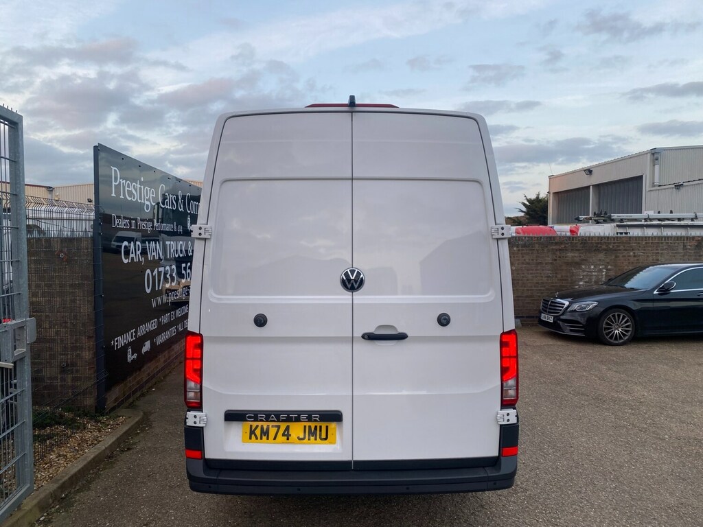 Volkswagen Crafter 2.0 Tdi 140Ps Commerce Plus Lwb L3h2 Panel Van 7K White #4
