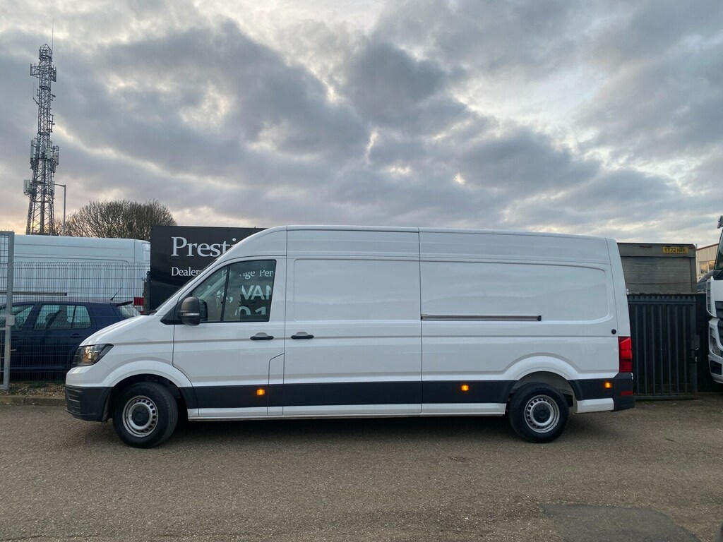 Volkswagen Crafter 2.0 Tdi 140Ps Commerce Plus Lwb L3h2 Panel Van 7K White #5