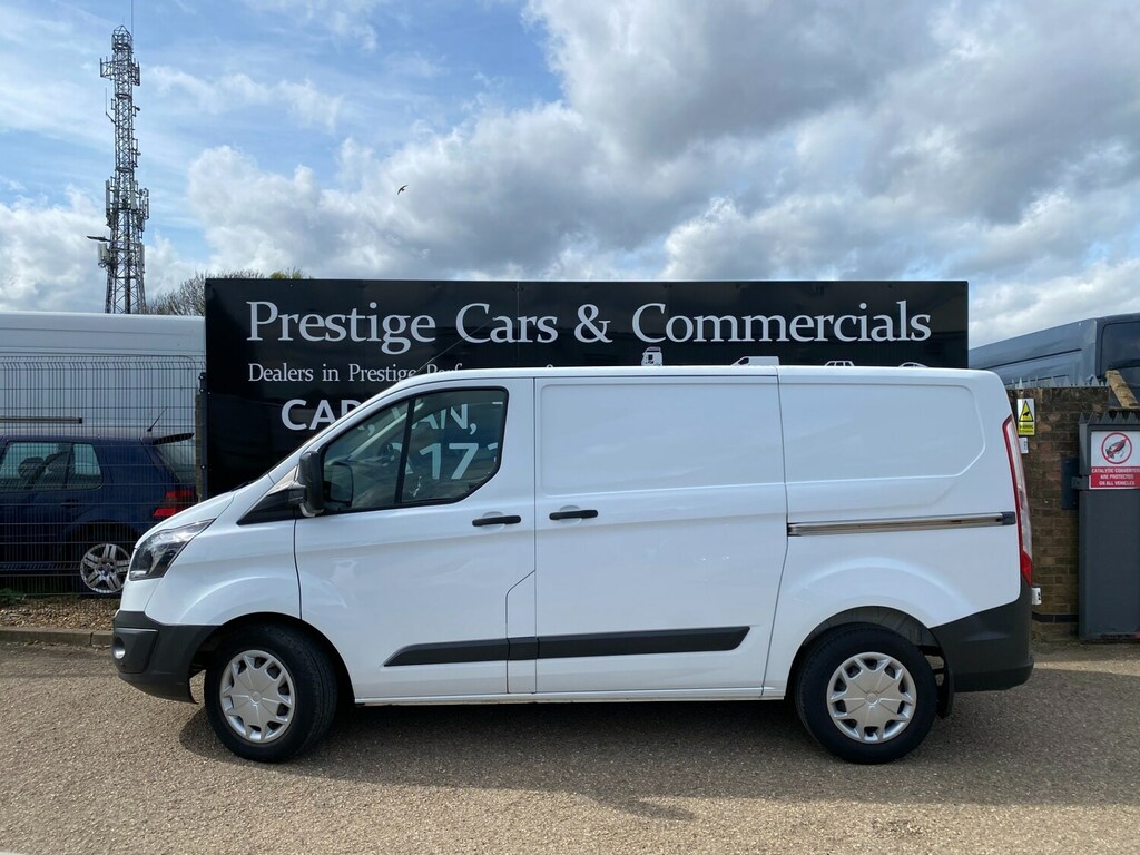 Ford Transit Custom 2.2 Tdci 100Ps 290 L1h1 Panel Van 96K Air Con Twin YG65SVL White #6