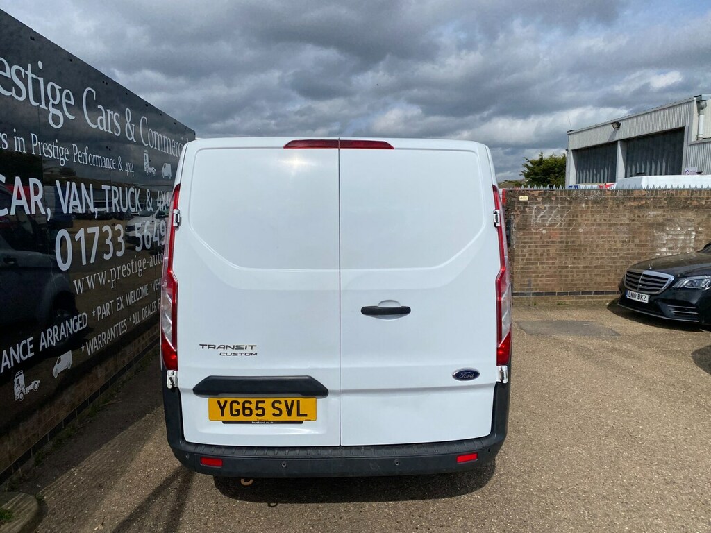 Ford Transit Custom 2.2 Tdci 100Ps 290 L1h1 Panel Van 96K Air Con Twin YG65SVL White #5