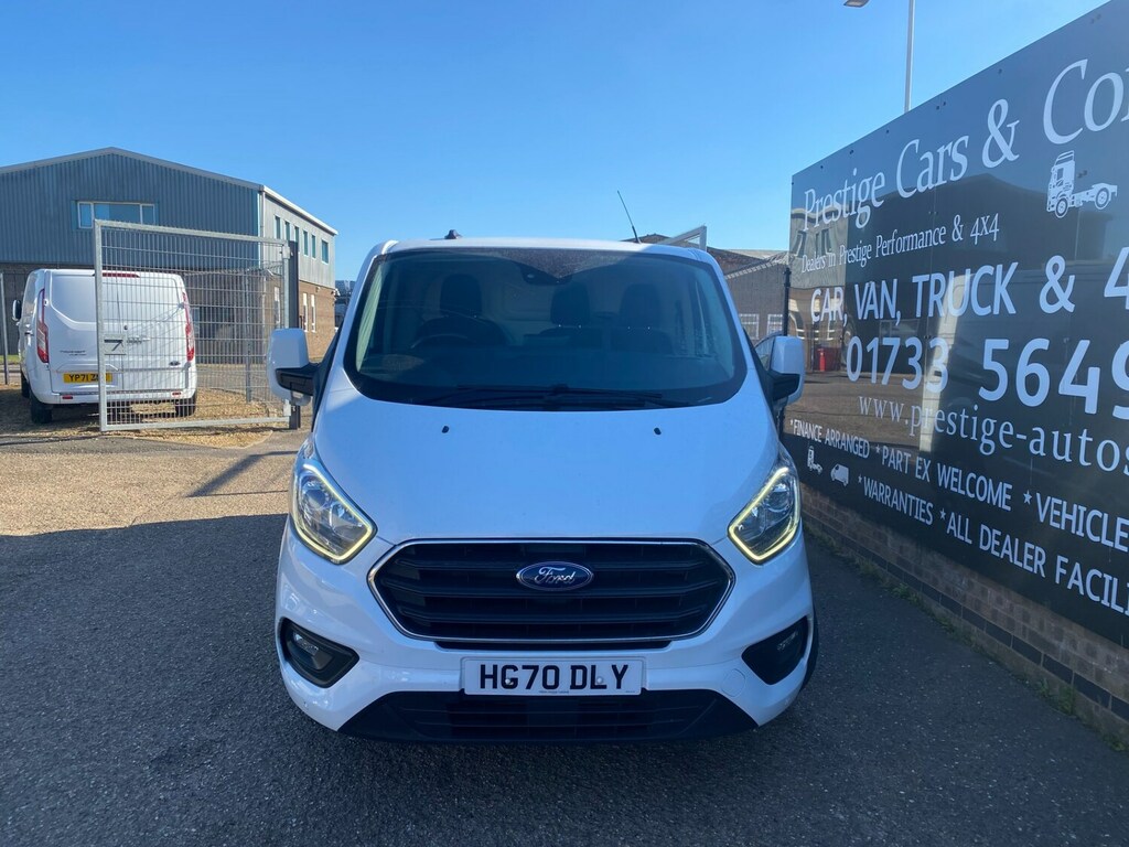 Ford Transit Custom 280 2.0 Tdci 130 Limited Swb L1h1 Panel Van 127K F HG70DLY White #2