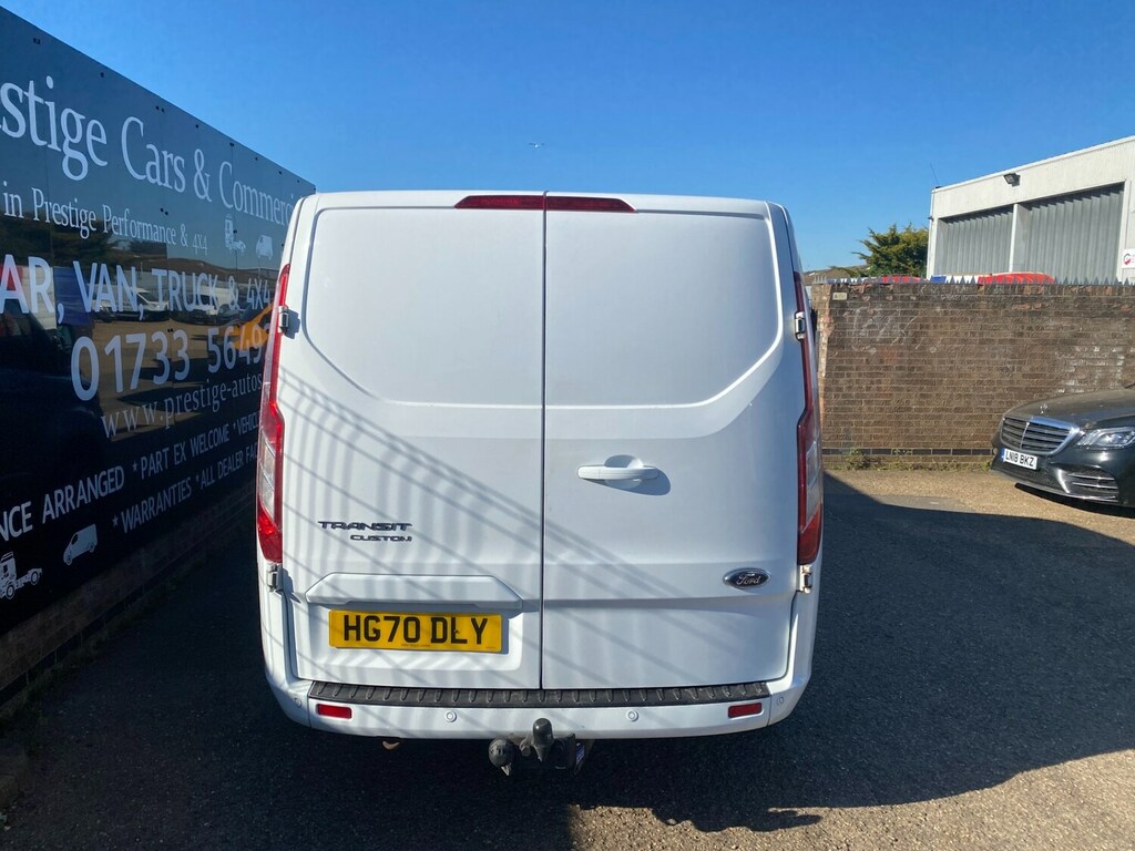Ford Transit Custom 280 2.0 Tdci 130 Limited Swb L1h1 Panel Van 127K F HG70DLY White #3