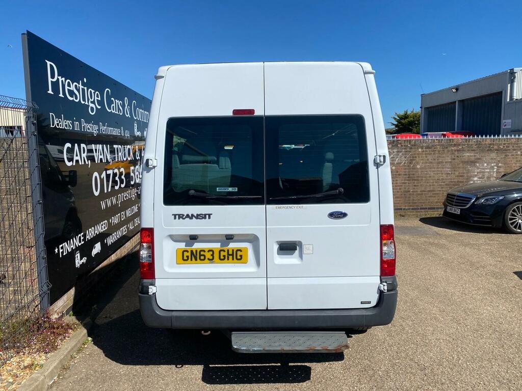 Ford Transit Custom T350 2.2 Tdci 136 Bhp Lwb Medium Roof 14 Seater Mi White #4