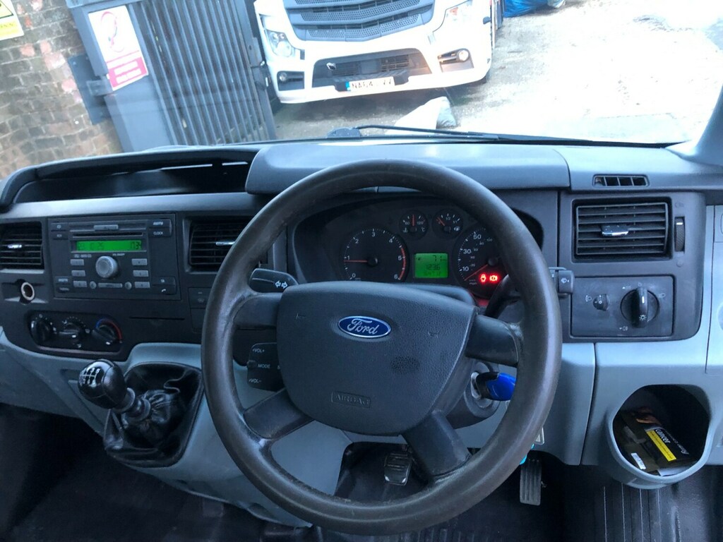 Ford Transit Custom T350 2.2 Tdci 100 Mwb Tipper Dropside Chain Driven FX13WHZ White #5