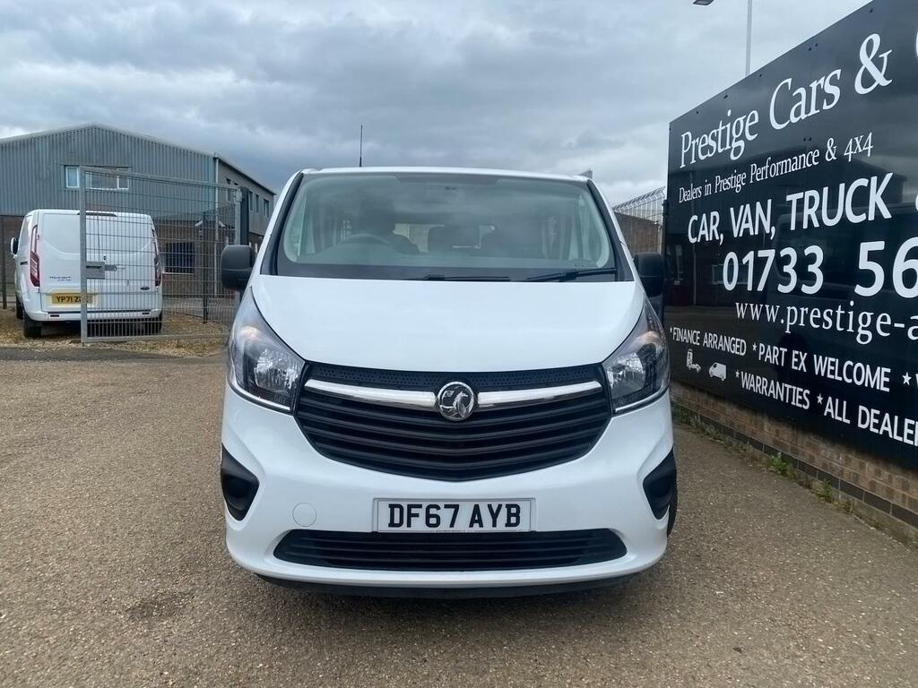 Vauxhall Vivaro 2900 1.6Cdti Biturbo 125Ps Combi 9 Seater Mpv Mini DF67AYB White #2