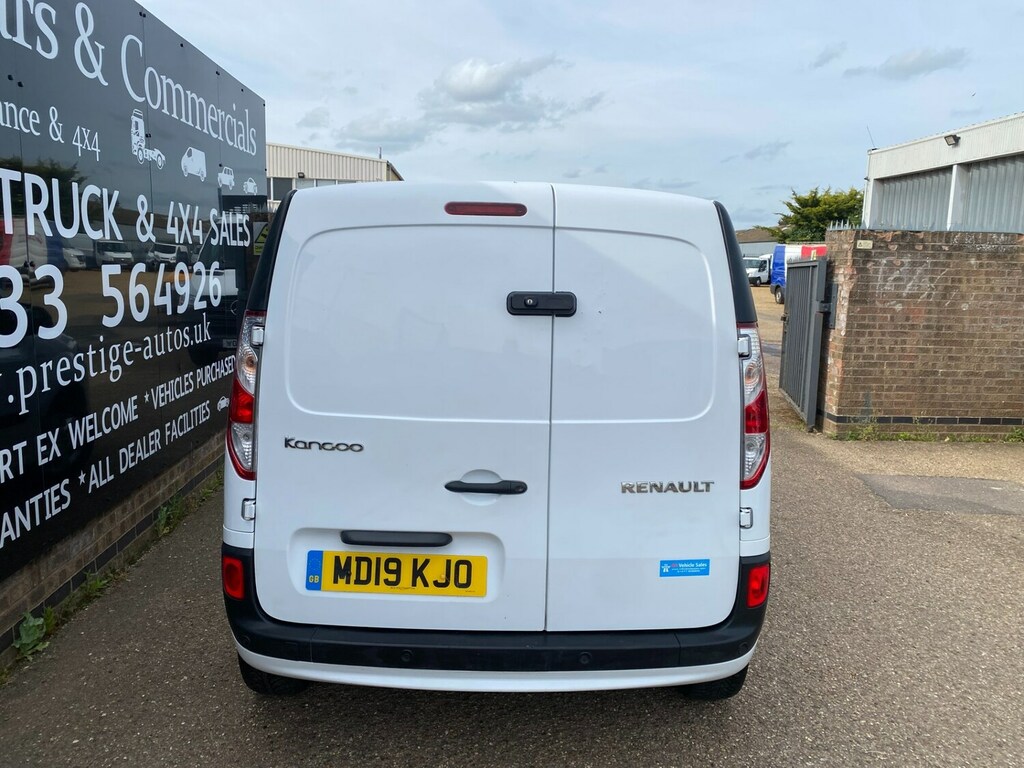 Renault Kangoo Ml19 Energy Dci 90 Business 1.5 90 Bhp Small Pane White #4