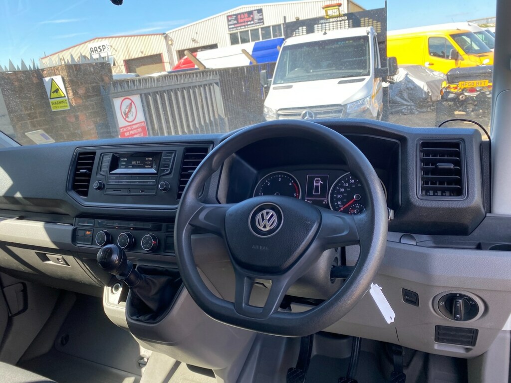 Volkswagen Crafter Cr35 2.0 Tdi 140Ps L3 Lwb Dropside Pick Up Truck 9 DN68ZZM White #5