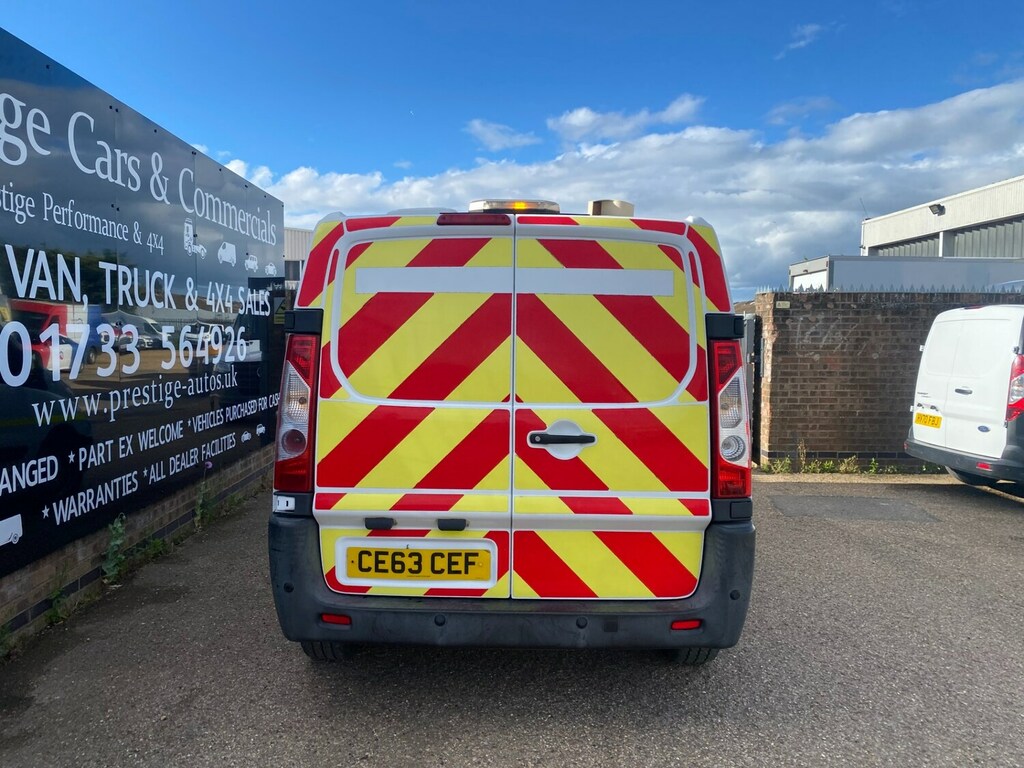 Citroen Dispatch 1000 1.6 Hdi 90 Enterprise Dog Cages Animal Transp White #4