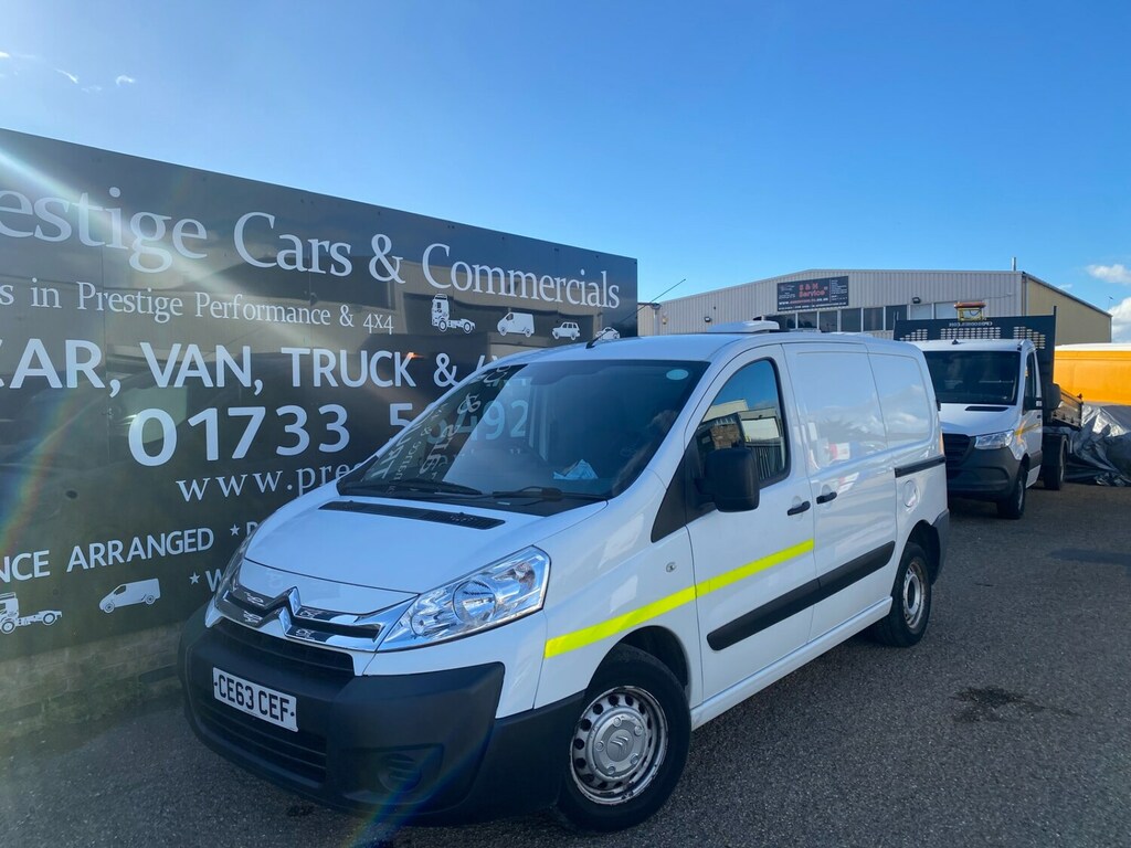 Citroen Dispatch 1000 1.6 Hdi 90 Enterprise Dog Cages Animal Transp White #5