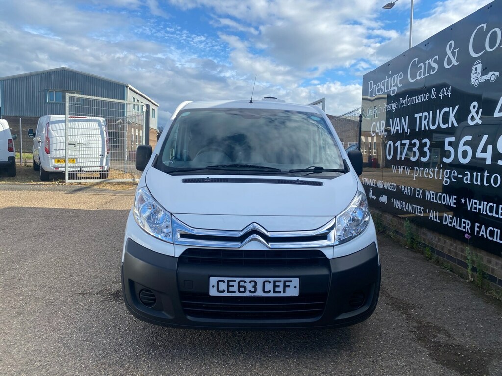 Citroen Dispatch 1000 1.6 Hdi 90 Enterprise Dog Cages Animal Transp White #2