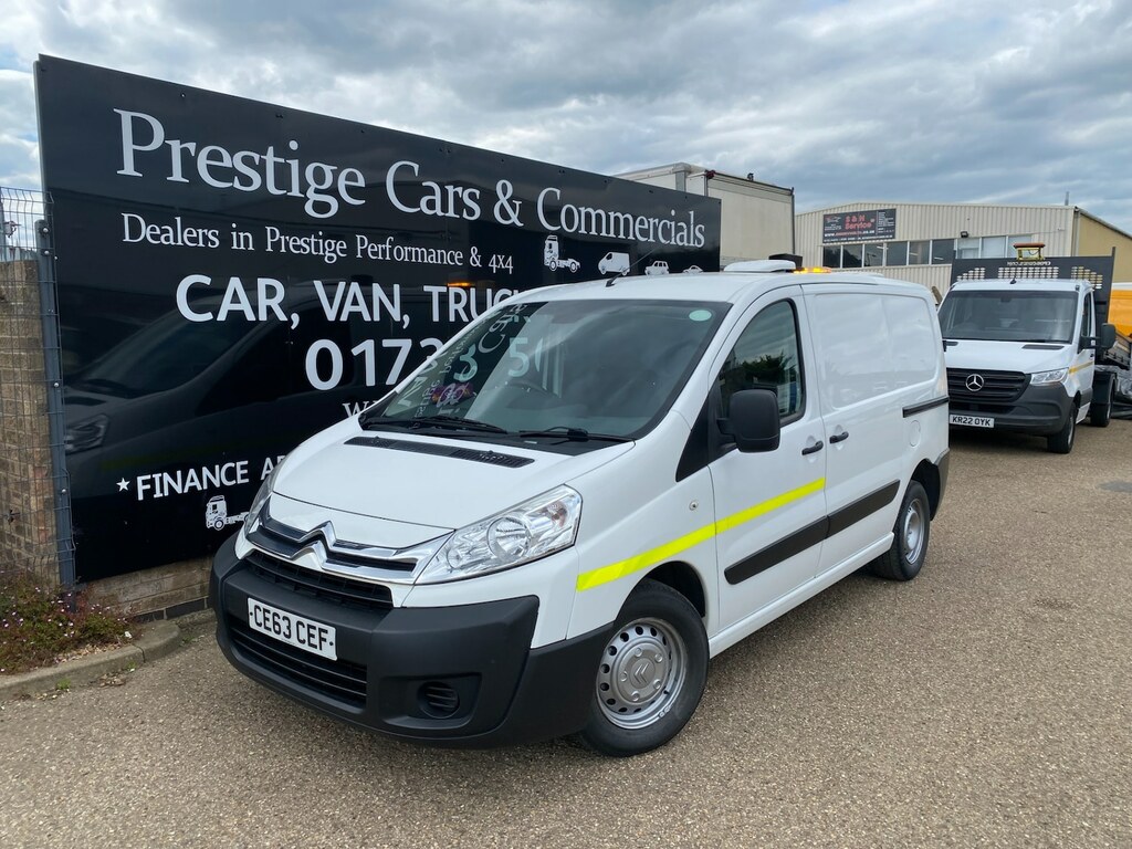 Citroen Dispatch 1000 1.6 Hdi 90 Enterprise Dog Cages Animal Transp White #4