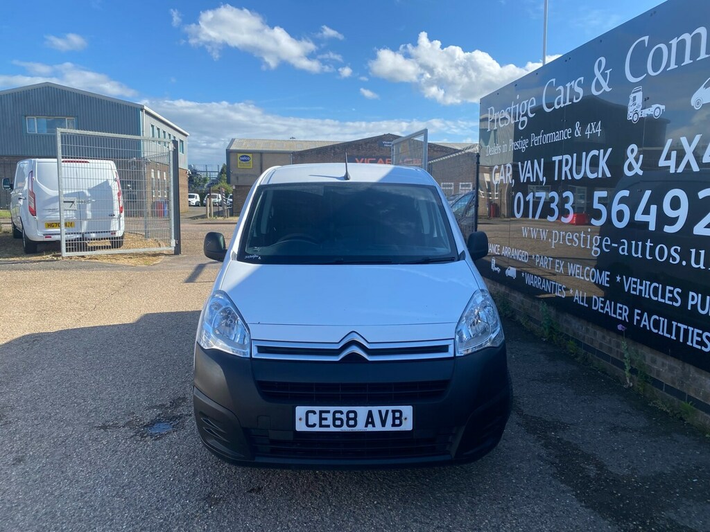 Citroen Berlingo 1.6 Bluehdi 625Kg Enterprise 75Ps Fsh 1 Owner 132K White #2