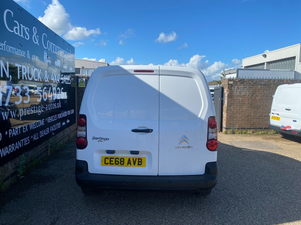 Citroen Berlingo 1.6 Bluehdi 625Kg Enterprise 75Ps Fsh 1 Owner 132K White #4