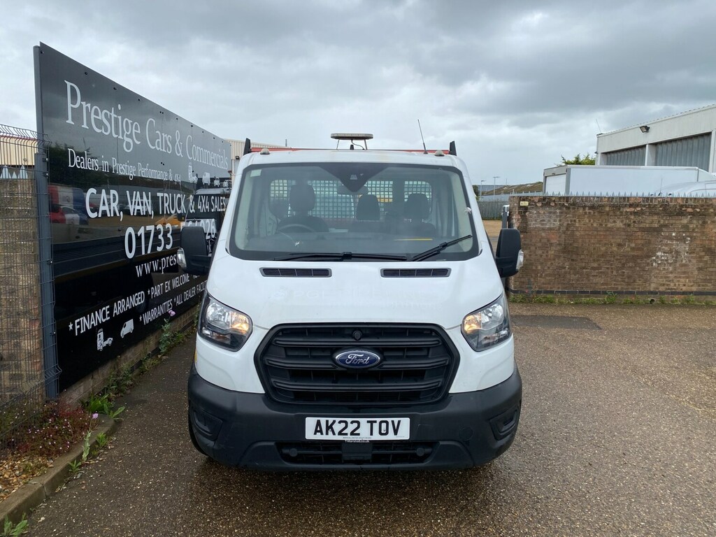 Ford Transit Custom 500 2.0 Tdci 170Ps Leader L5 Xxlwb Double Dropside White #6
