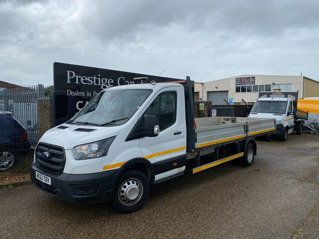 Ford Transit Custom 500 2.0 Tdci 170Ps Leader L5 Xxlwb Double Dropside White #5