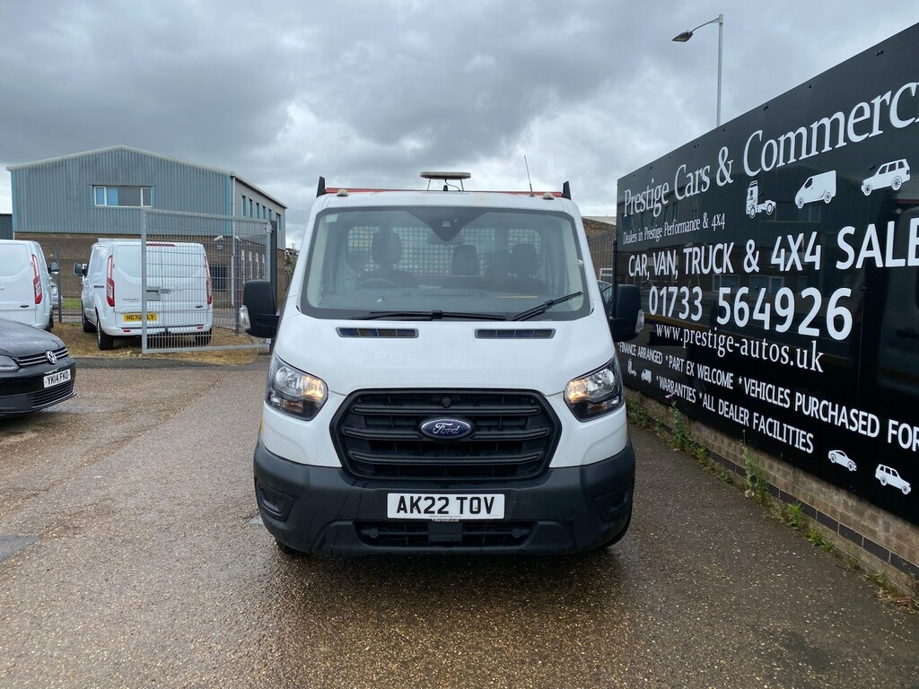 Ford Transit Custom 500 2.0 Tdci 170Ps Leader L5 Xxlwb Double Dropside White #3