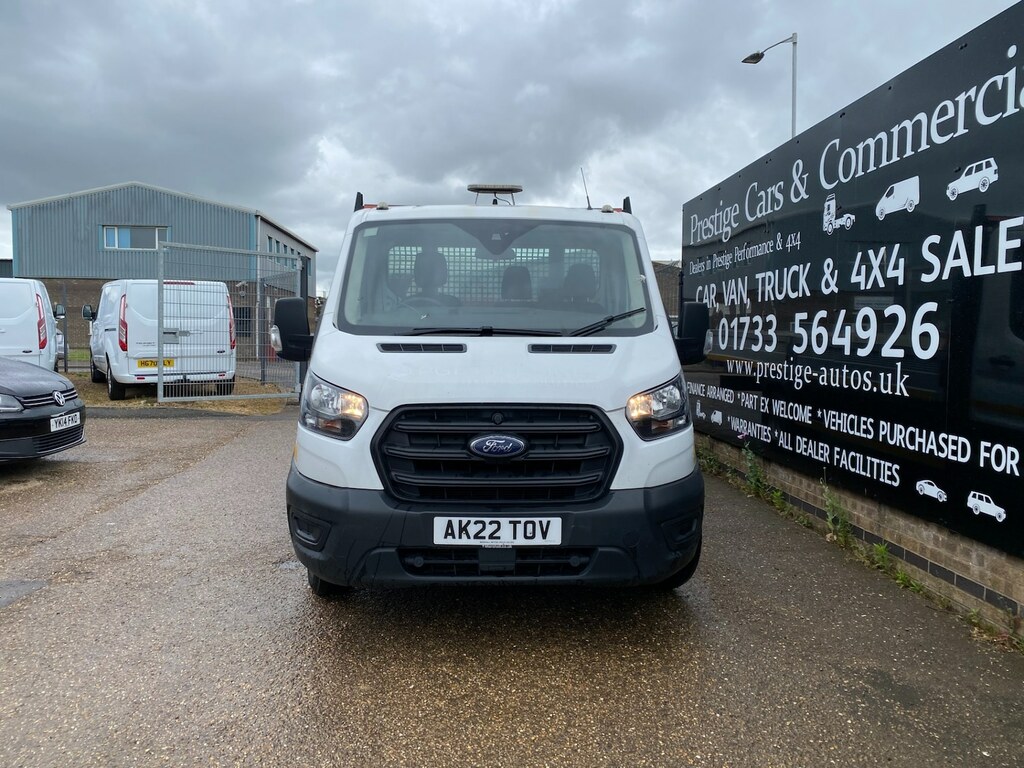 Ford Transit Custom 500 2.0 Tdci 170Ps Leader L5 Xxlwb Double Dropside White #4