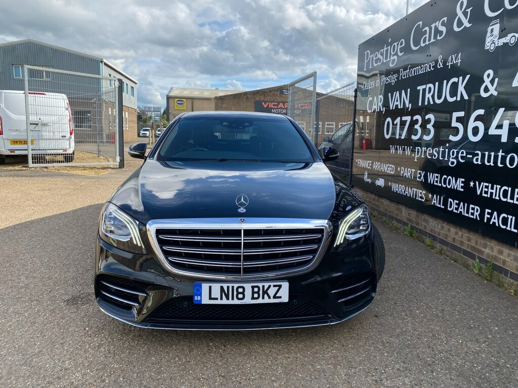 Mercedes-Benz S Class S350d L Amg Line 9G-tronic Fmbsh 8 Services Ch Black #2