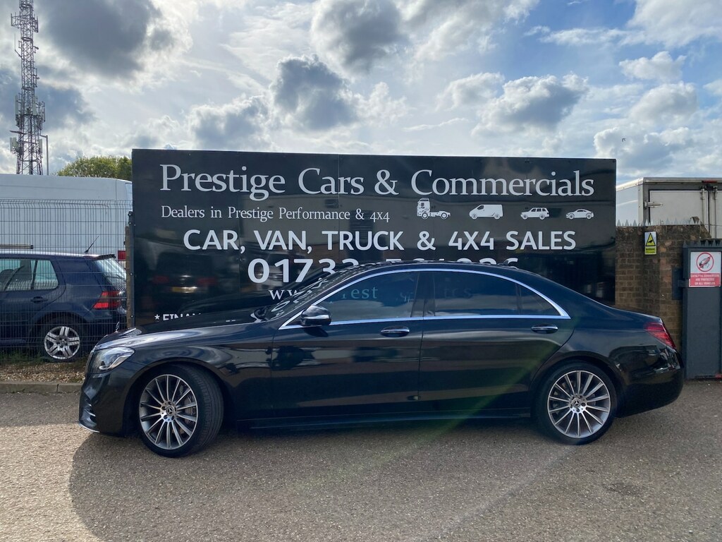 Mercedes-Benz S Class S350d L Amg Line 9G-tronic Fmbsh 8 Services Ch Black #5