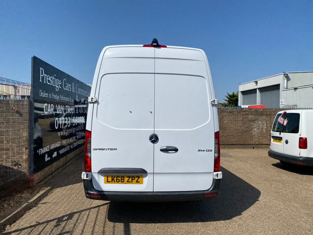 Mercedes-Benz Sprinter 314 Cdi 143 L2 Mwb Single Cab New Build Alloy Tipp White #61