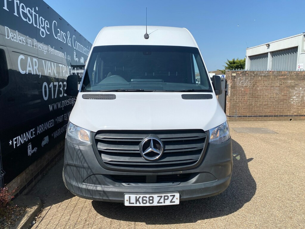 Mercedes-Benz Sprinter 314 Cdi 143 L2 Mwb Single Cab New Build Alloy Tipp White #69