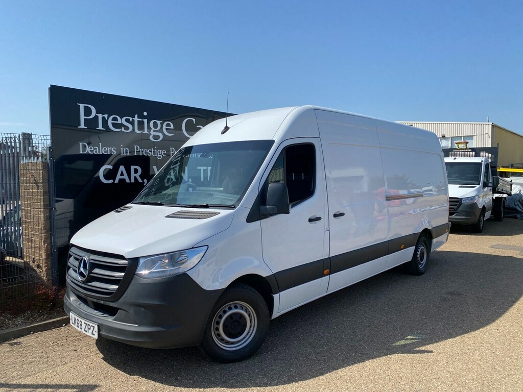 Mercedes-Benz Sprinter 314 Cdi 2.1 143 Lwb L3h2 Hi Roof Panel Van 175K Fm White #6