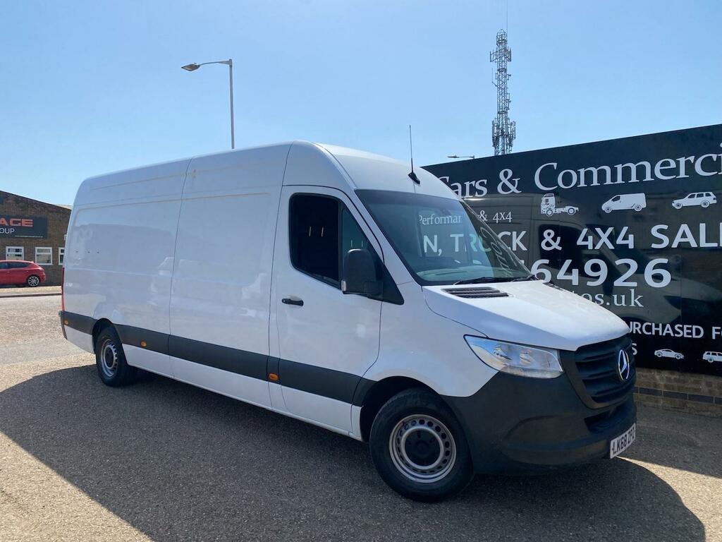 Mercedes-Benz Sprinter 314 Cdi 2.1 143 Lwb L3h2 Hi Roof Panel Van 175K Fm White