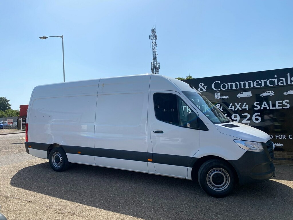 Mercedes-Benz Sprinter 314 Cdi 143 L2 Mwb Single Cab New Build Alloy Tipp White #58