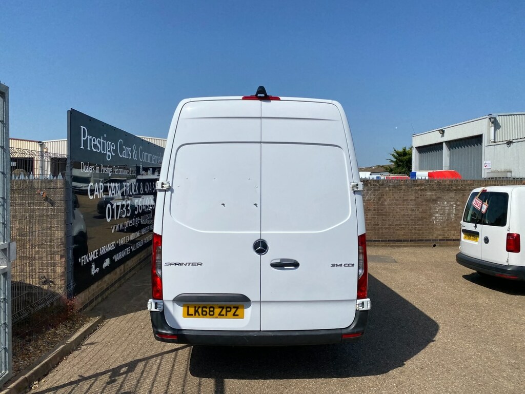 Mercedes-Benz Sprinter 314 Cdi 2.1 143 Lwb L3h2 Hi Roof Panel Van 175K Fm White #4