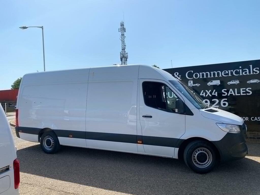 Mercedes-Benz Sprinter 314 Cdi 2.1 143 Lwb L3h2 Hi Roof Panel Van 175K Fm White #3