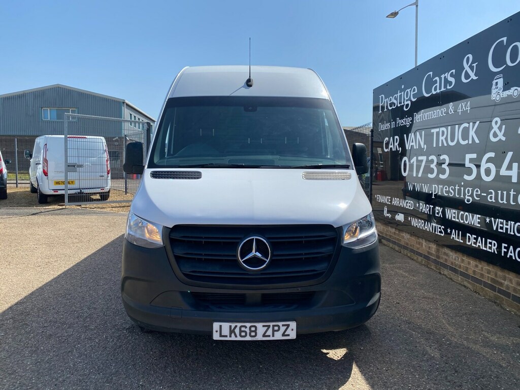 Mercedes-Benz Sprinter 314 Cdi 143 L2 Mwb Single Cab New Build Alloy Tipp White #55