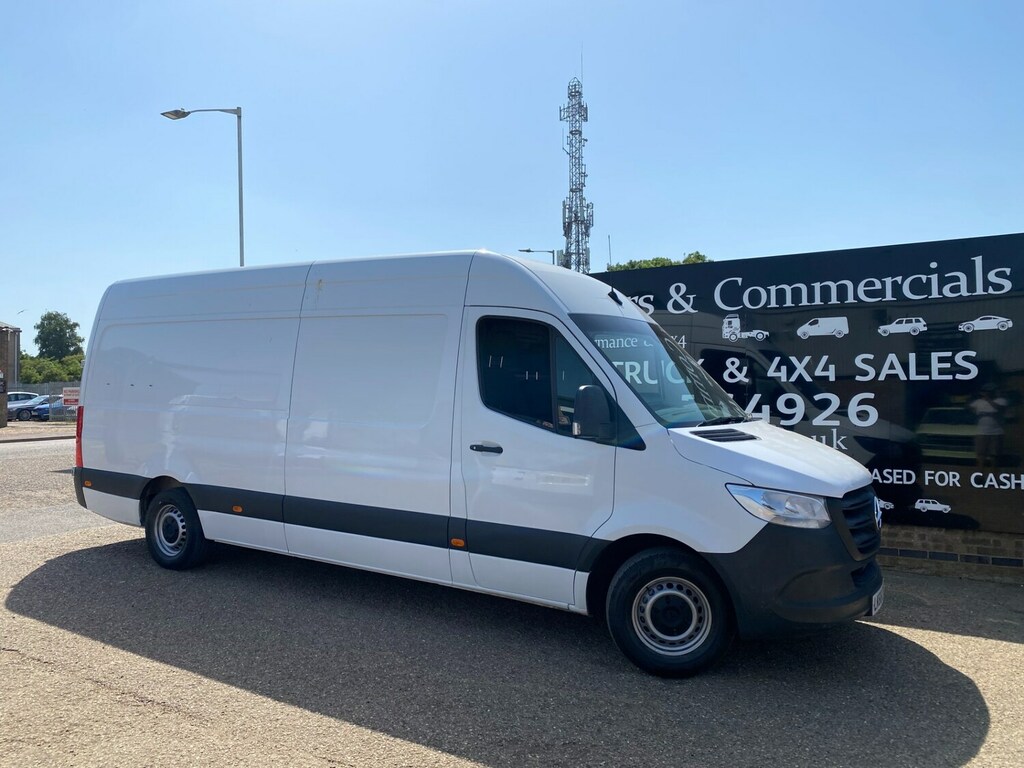 Mercedes-Benz Sprinter 314 Cdi 143 L2 Mwb Single Cab New Build Alloy Tipp White #57