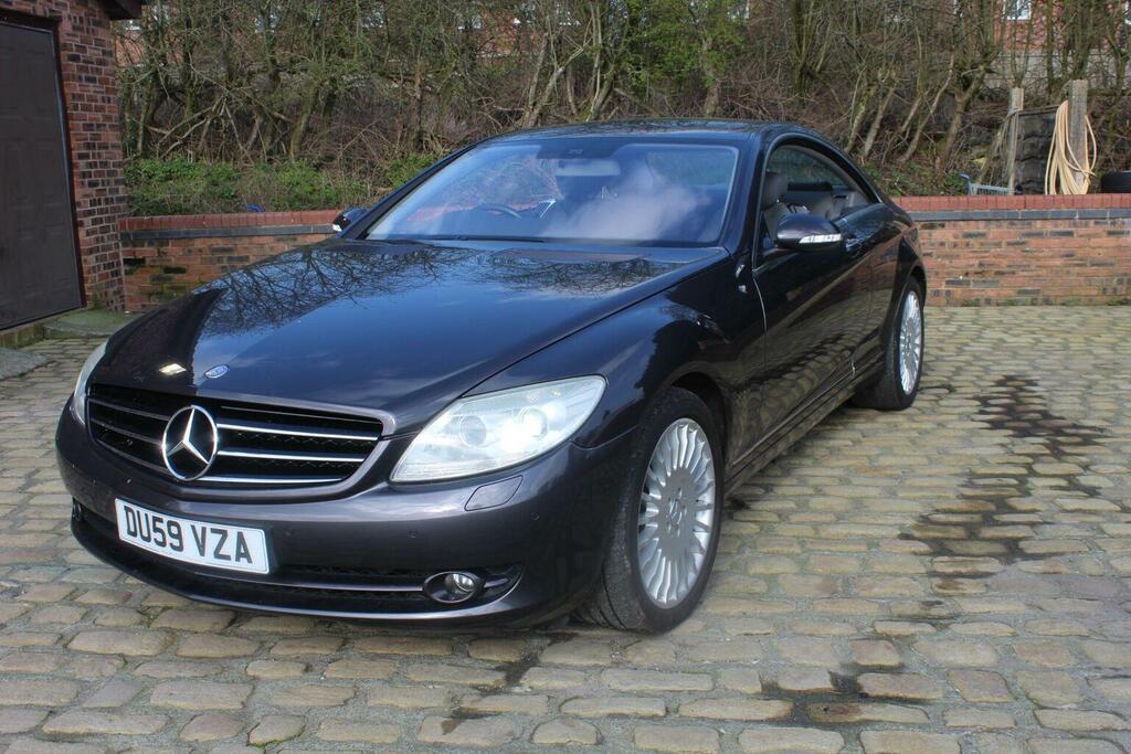 Mercedes-Benz CL Coupe Grey #11