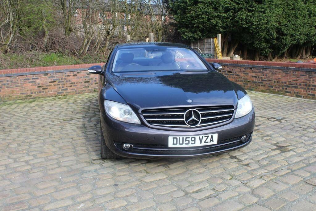 Mercedes-Benz CL Coupe Grey #9