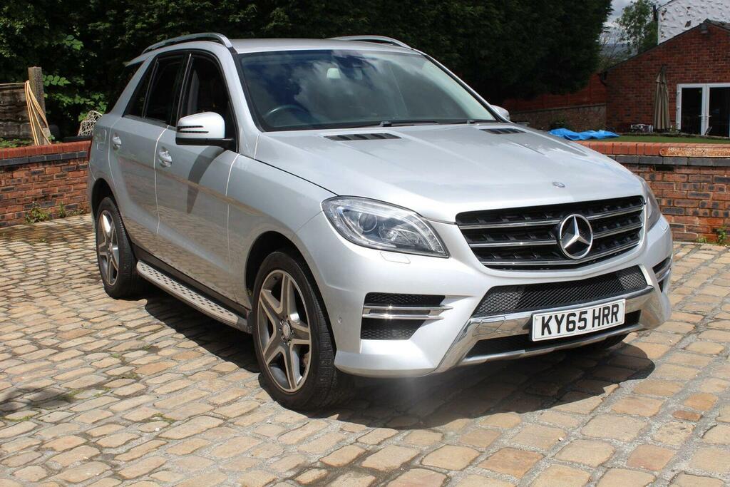 Mercedes-Benz M Class 3.0 Ml350 V6 Bluetec Amg Line G-tronic 4Wd Euro 6 Silver #4