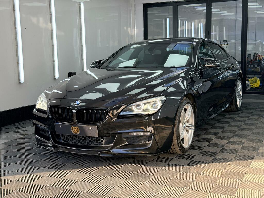 BMW 6 Series Gran Coupe M Sport Black #3