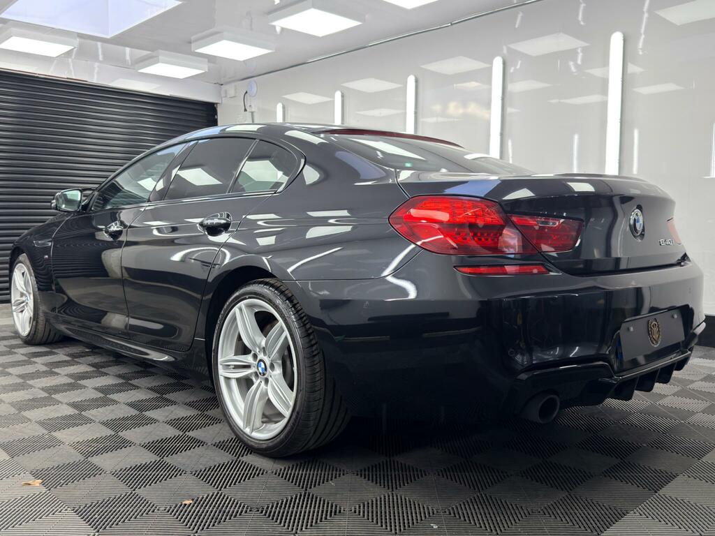 BMW 6 Series Gran Coupe M Sport Black #4